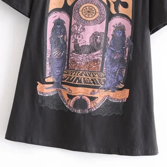 SOLD OUT Black The Doors Rock Band Music Graphic Tee - Picture 2 of 4